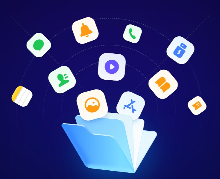 爱思助手iPhone数据备份恢复与文件管理界面